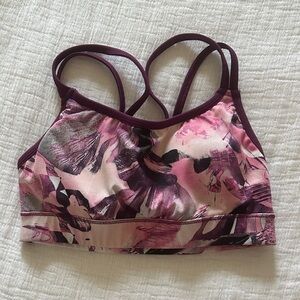 Aeropostale Pink and Purple Sports Bra